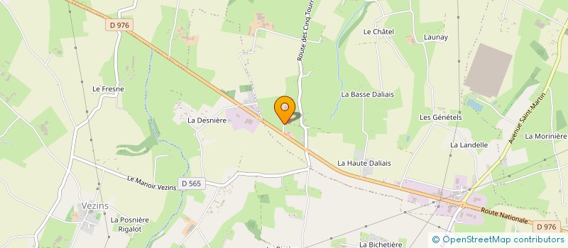 localisation de l'entreprise MAZIER ET CIE  ISIGNY-LE-BUAT