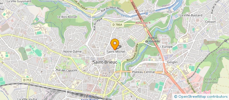 localisation de l'entreprise MAZIER SOLIDAIRE à SAINT-BRIEUC