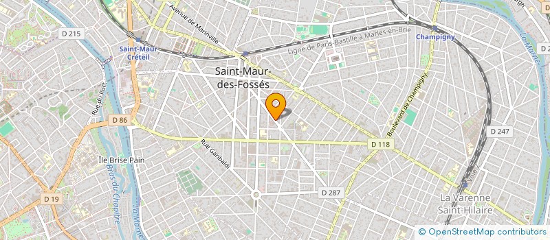 localisation de l'entreprise MAZIJ.ELLES  NOISY-LE-GRAND