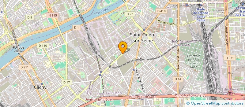 localisation de l'entreprise MAZIKETMONCOUTEAU  SAINT-OUEN-SUR-SEINE