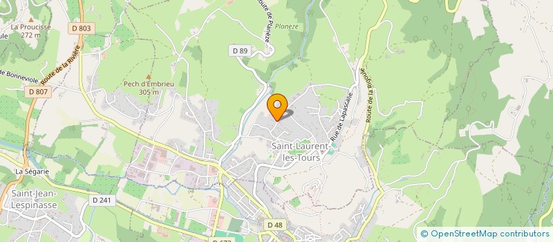 localisation de l'entreprise MAZIMO  SAINT-LAURENT-LES-TOURS