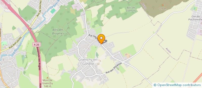 localisation de l'entreprise MAZINGARBE AMBULANCES  BULLY-LES-MINES