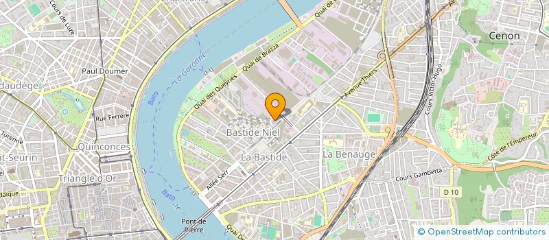 localisation de l'entreprise MAZLMNPBX  BORDEAUX