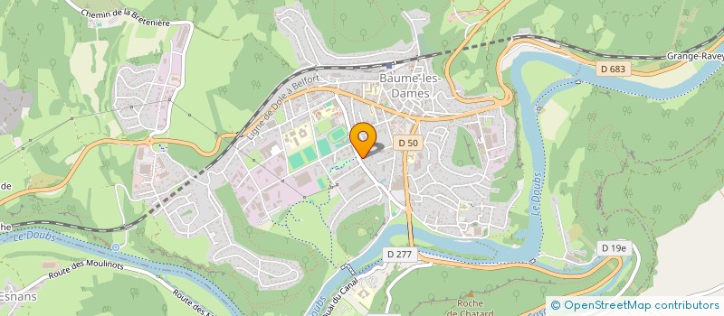 localisation de l'entreprise MAZLUM à BAUME-LES-DAMES