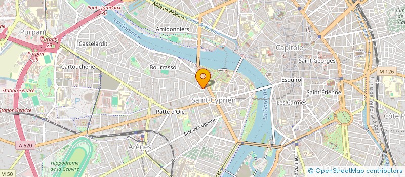 localisation de l'entreprise MAZMAR  TOULOUSE