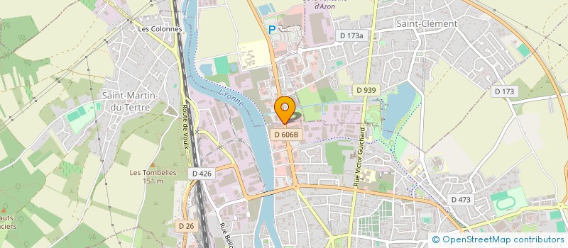 localisation de l'entreprise MAZOLA à SENS