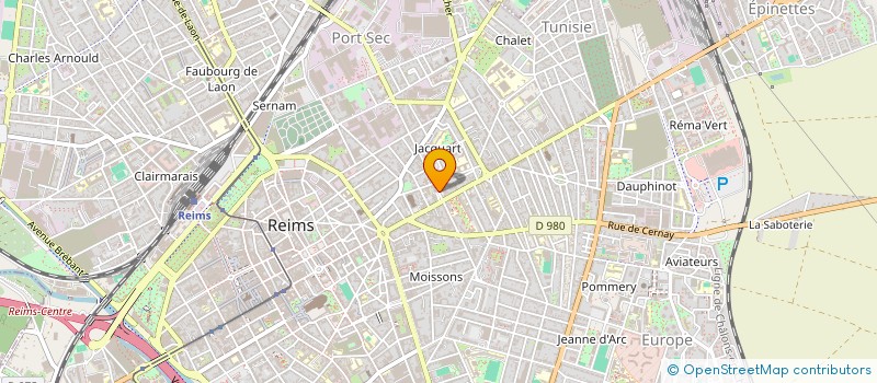 localisation de l'entreprise MAZOLAD  REIMS