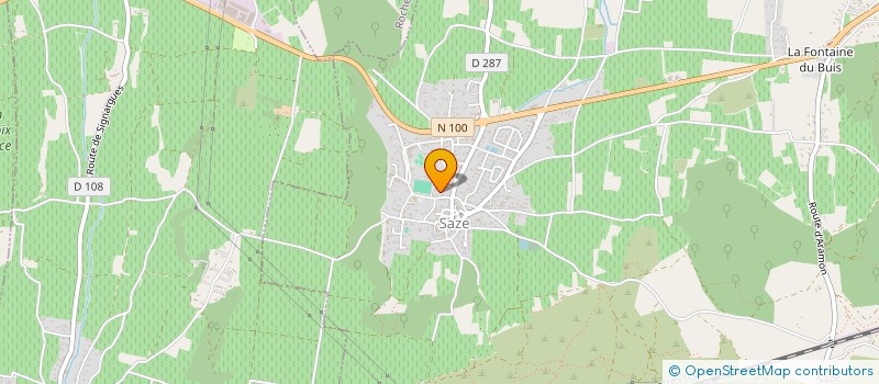 localisation de l'entreprise MAZOLINA  SAZE