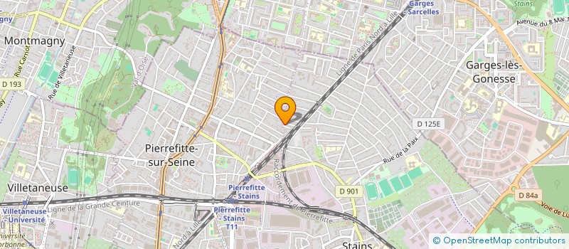localisation de l'entreprise MAZOLUK à STAINS