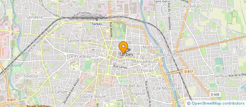 localisation de l'entreprise MAZORE  TARBES