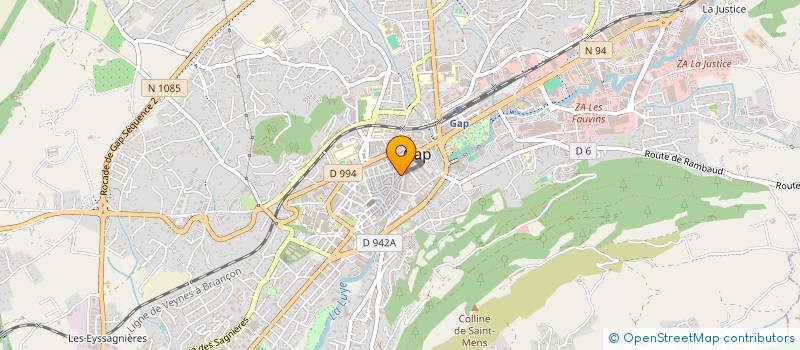 localisation de l'entreprise MAZOUT GAZ SERVICE  GAP