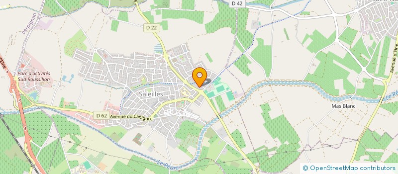 localisation de l'entreprise MAZOUZ à SALEILLES