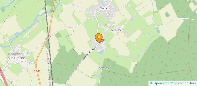 localisation de l'entreprise MAZOYER RAPHAEL  SAINT-CYR