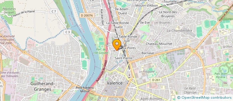 localisation de l'entreprise MAZTAV  BOURG LES VALENCE