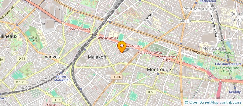 localisation de l'entreprise MAZUNA CONSEIL  MALAKOFF