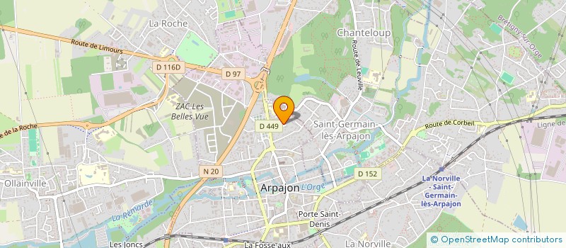 localisation de l'entreprise MAZUNTE  ARPAJON