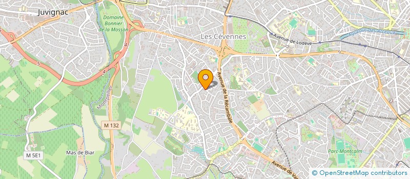 localisation de l'entreprise MAZURIER GALTIER IMMOBILIER à MONTPELLIER