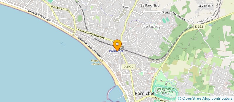 localisation de l'entreprise MAZY 131 BIS à PORNICHET