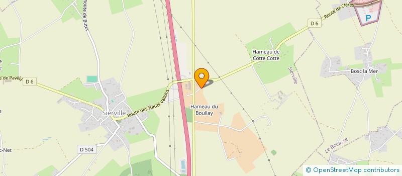 localisation de l'entreprise MAZY HOLDING  SIERVILLE