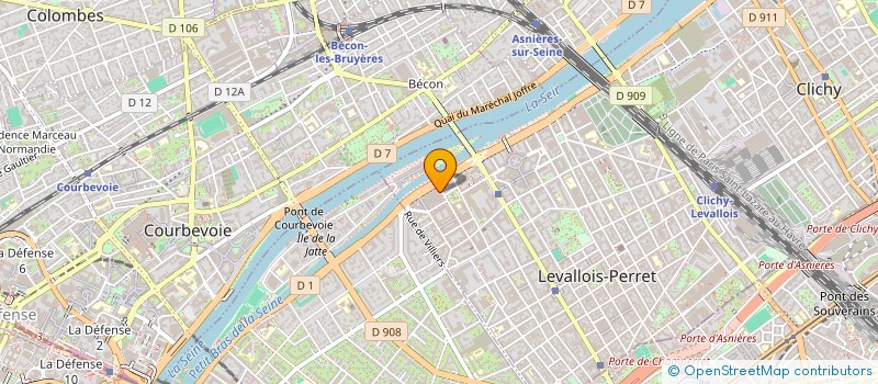localisation de l'entreprise MAZYASSO  LEVALLOIS-PERRET