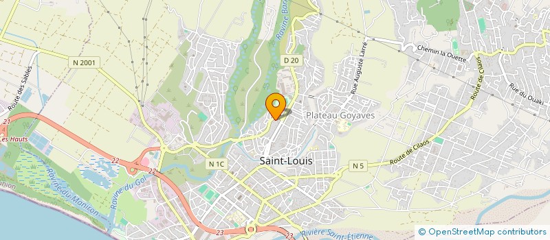 localisation de l'entreprise MAZYNASYON à SAINT-LOUIS