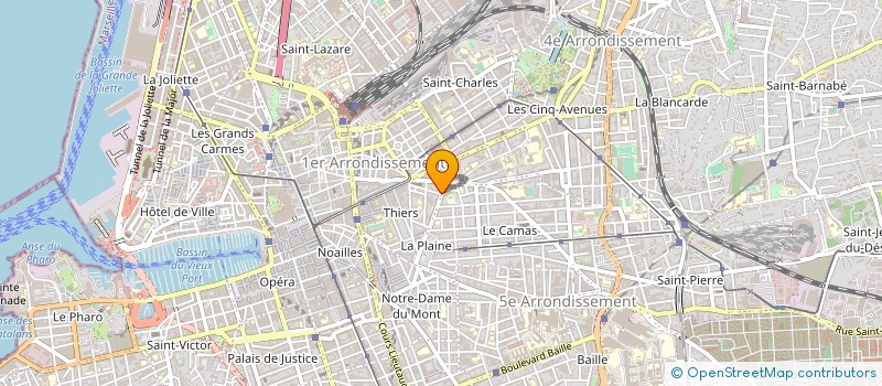 localisation de l'entreprise MAZZA ORTHOPEDIE à MARSEILLE