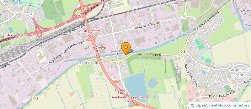 localisation de l'entreprise MAZZARA IMMO  ARMBOUTS-CAPPEL