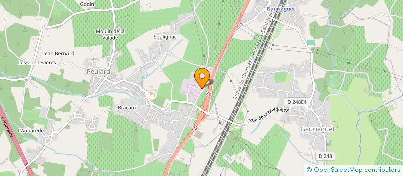 localisation de l'entreprise MAZZER  PEUJARD