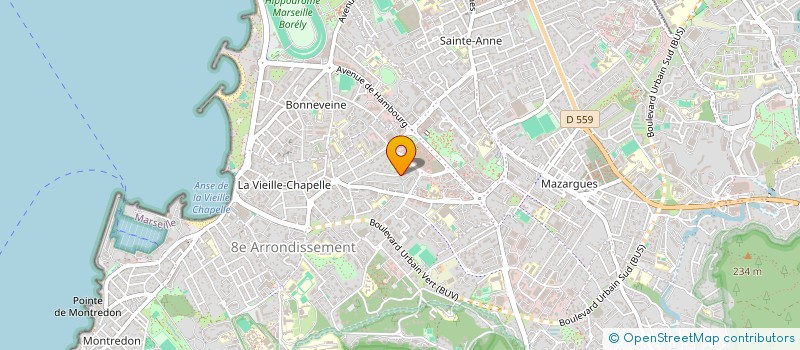 localisation de l'entreprise MAZZO à MARSEILLE
