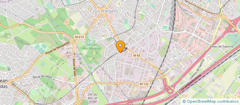 localisation de l'entreprise MAZZON ET CIE à MONTPELLIER