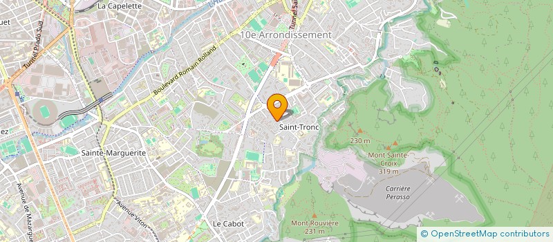 localisation de l'entreprise MAZZONI ENTREPRISE à MARSEILLE