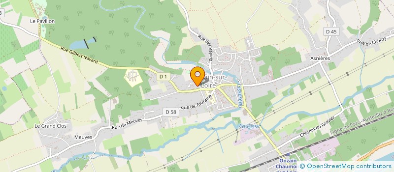 localisation de l'entreprise MB 13  VEUZAIN-SUR-LOIRE