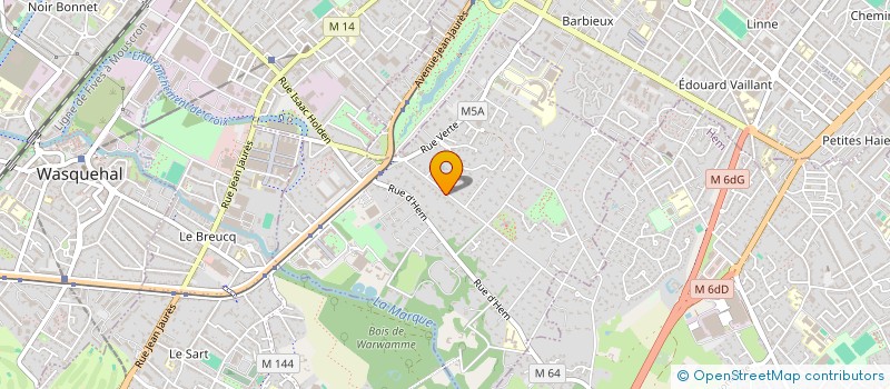 localisation de l'entreprise MB 17 à CROIX
