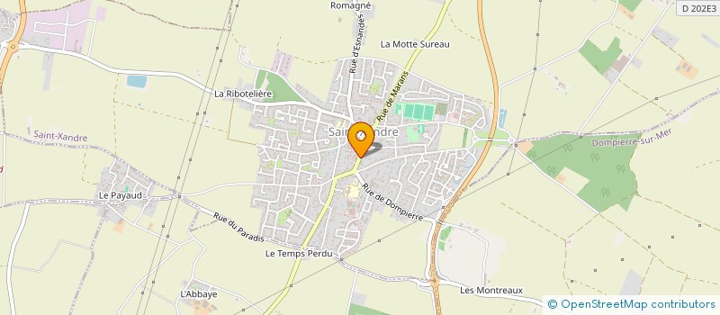 localisation de l'entreprise MB 3D  SAINT-XANDRE