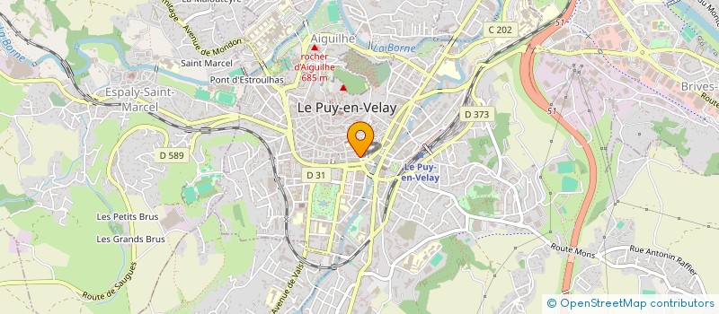 localisation de l'entreprise MB 43  LE PUY-EN-VELAY