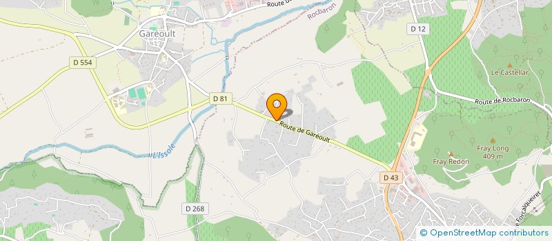 localisation de l'entreprise MB  ROCBARON