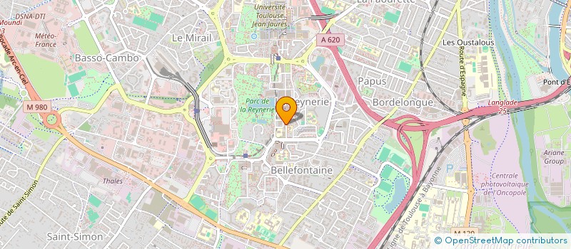 localisation de l'entreprise MB à TOULOUSE