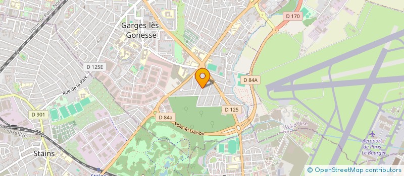 localisation de l'entreprise MB  GARGES-LES-GONESSE