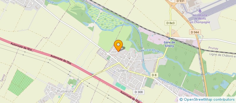 localisation de l'entreprise MB à SILLERY
