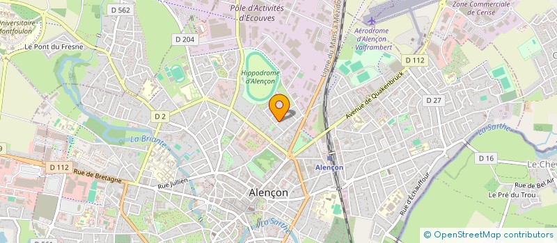 localisation de l'entreprise MB à ALENCON