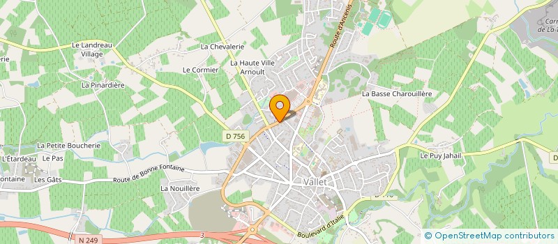 localisation de l'entreprise MB à CLISSON