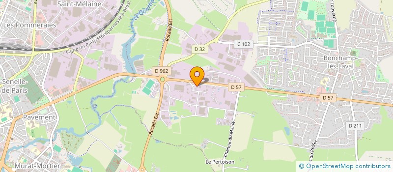 localisation de l'entreprise MB  BONCHAMP-LES-LAVAL