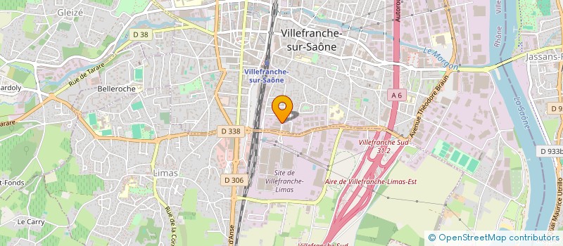 localisation de l'entreprise MB à VILLEFRANCHE-SUR-SAONE