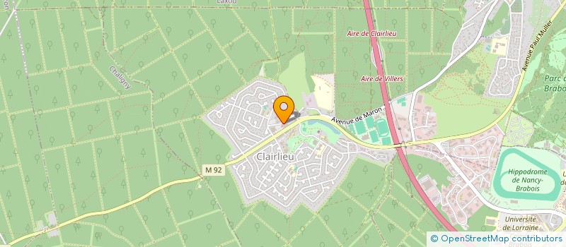 localisation de l'entreprise MB à VILLERS-LES-NANCY