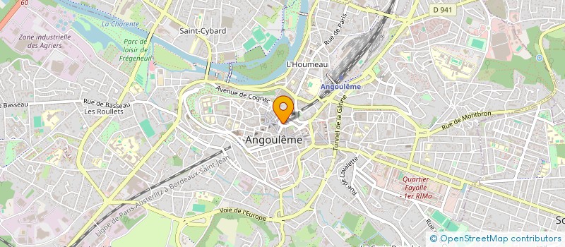 localisation de l'entreprise MB à ANGOULEME