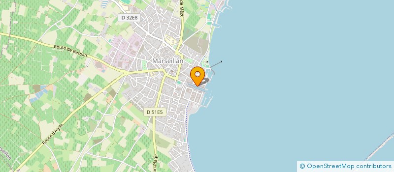 localisation de l'entreprise MB à MARSEILLAN