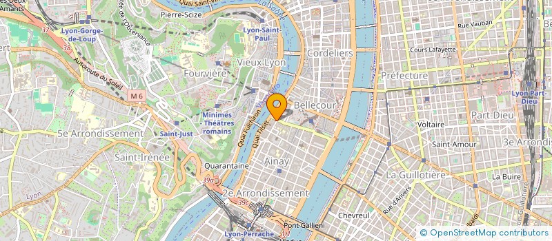 localisation de l'entreprise MB à LYON