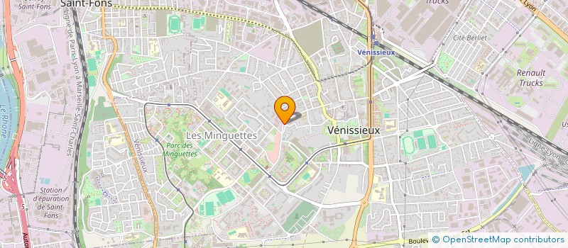 localisation de l'entreprise MB  VENISSIEUX