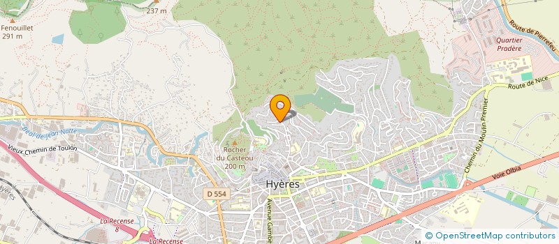localisation de l'entreprise MB ACTIVITES à HYERES