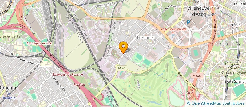 localisation de l'entreprise MB ADVISORY à LEZENNES